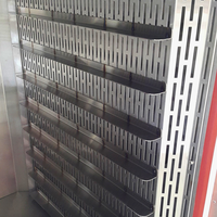 Nouveau four à convection industriel portable en acier inoxydable à 8 plateaux avec commande numérique pour boulangerie et transformation des noix