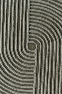INDIAN RUG Echoform High Pile New Zealand Wool <b>Abstract</b> Modern Non-Slip Thick Hand Tufted Latex Backing Bedroom Home Commercial - Product Image 3