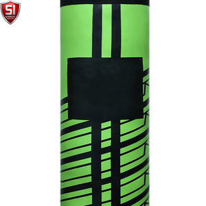 Sac de frappe lourd confortable SUMROOS en cuir, 100 lb, rempli de sable, fermeture à lacets durable, semelle extérieure en caoutchouc pour usage en salle de sport adulte - Product Image 6