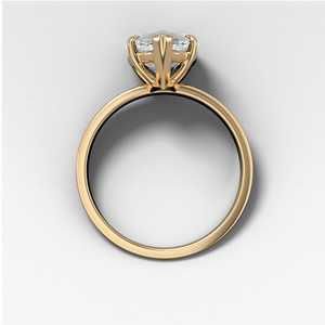 Bague de fiançailles en or 14 carats avec diamant de laboratoire marquise de 2 carats certifié IGI, CVD, pour femme, large et étincelante, vente en gros fabricant - Product Image 3