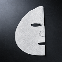 Y151 Substrat de masque facial en maille ouverte TENCEL Lenzing autrichien 28 g/m² 100 % Lyocell d'origine végétale, feuille de masque respirante à séchage rapide