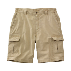 Pantalones Cortos Cargo para Hombre, Azul Sólido, Algodón Oxford, Cintura Media, Cierre de Botones, Estilo Bermuda Informal con Bolsillos, Tejido Transpirable - Product Image 2