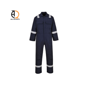Factory Direct Customizable Men's Blue Polyester Cotton Reflective <b>Work</b> Uniforms New Safety Clothing Reflectors for Outdoor <b>Work</b> - Product Image 6