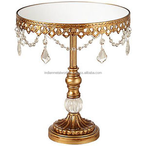 Présentoir à gâteaux à plusieurs niveaux personnalisé moderne en métal support à gâteaux pour mariage supports à gâteaux décoratifs - Product Image 3