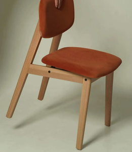 Sillón de Madera Maciza de Lujo, Ergonómico, con Respaldo de Cordón Tejido y Asiento Contorneado para Decoración Moderna de Hostelería - Product Image 4
