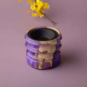 Elegante Caja Quemadora de Resina de Oud Hecha a Mano para Aromaterapia en el Hogar, Decoración de Majlis y Regalos para la Celebración del Ramadán Mubarak - Product Image 3