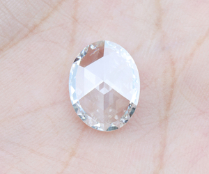 Diamant de laboratoire ovale taille rose de 1 à 5 carats, cultivé par HPHT/CVD, certifié IGI, percé au laser, couleur E, clarté VVS-VS, pour la joaillerie (vente en gros) - Product Image 6