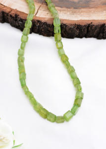 Peridoto natural facetado irregular, piedra preciosa natural, piedra preciosa para la elaboración de joyería fina. - Product Image 5