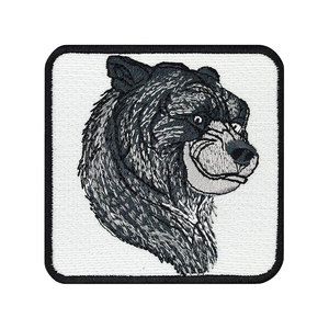 Badges brodés personnalisés OEM, accessoires vestimentaires en gros, logo en tissu brodé - Product Image 3