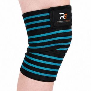 Premium <b>Knee</b> <b>Wraps</b> Provide Strong Compression Stable Support And Maximum Performance During Heavy Strength Training - Product Image 2