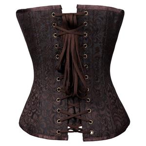 Corsets Vintage pour Femmes, Sexy, Sculptants, Respirants, Modernes, en Brocart, pour Grandes Tailles - Product Image 6