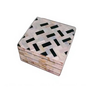 Perfect Decorative And Limited Addition Natural Piece Round Shape Mother Of Pearl <b>Box</b> For Home Decorative And Jewelry Gifts Item - Product Image 2