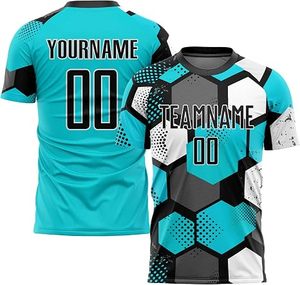 Uniforme de Fútbol Personalizable con 100% Poliéster, Marca Personalizada, Secado Rápido y Absorción de Humedad, Opciones de Logotipo por Sublimación/Bordado - Product Image 3