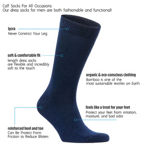 Chaussettes de sport en coton imprimées sur mesure, chaussettes athlétiques, logo OEM, fournisseur en gros, marque privée, chaussettes respirantes - Product Image 3