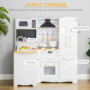 Modern Day <b>Corner</b> Play <b>Kitchen</b> Set Large with Full Appliance Set & Tons of <b>Storage</b> <b>Kitchen</b> & Food Toys - Product Image 5