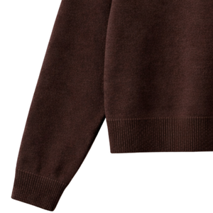 Cárdigan de Lujo de Seda Merino para Mujer, Suéter de Punto Fino con Botones, Tacto Suave, Elegante, Esencial para el Uso Diario - Product Image 5