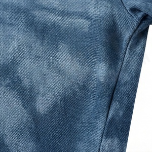 Customized Color Cotton Women Crop Top <b>Tie</b> Dye Loose Printed Canvas Tee Streetwear Fitness Gym Workout Activewear Tee - Product Image 5