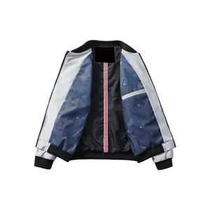 New Stylish Winter Embroidery Customized Breathable Oversized High Street Eco-Friendly Bomber Jacket for Men - Product Image 3