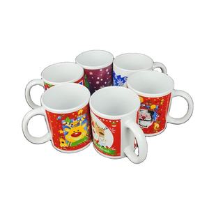 Taza de cerámica con impresión completa personalizada, 11oz de cerámica de tazas de café, regalo de promoción de 330ml, para vacaciones de Navidad - Product Image 1