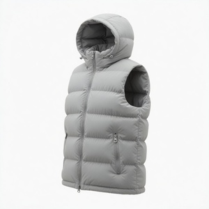 Slim Fit <b>Long</b> Puffer Hooded <b>Jacket</b> with High Collar Design Extended Length and Elegant Styling for Formal Casual <b>Winter</b> Wear - Product Image 1