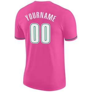 Vêtements de club sportif personnalisés, t-shirt d'équipe à manches courtes, design contrasté, numéro de joueur personnalisé, fabricant en gros - Product Image 2
