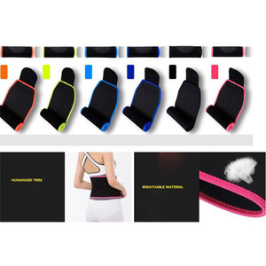 Soporte de Muñeca Ajustable de Neopreno, Cinturón Reductor de Cintura de Marca Privada para Fitness, Faja Moldeadora de Neopreno para Adelgazar la Cintura - Product Image 3