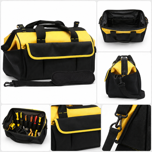 Heavy Duty Oxford Fabric Multi-Pocket Tool Bag with Adjustable Shoulder Strap - Product Image 2