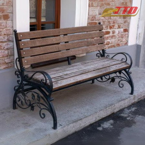 Promotion Exceptionnelle : Banc de Jardin Kingjoy C18001 128cm en Acier Inoxydable, Style Traditionnel et Moderne, Écologique, 4 Places, Fabriqué à Binh - Product Image 3