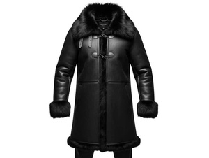 High Quality Premium Cool and Classy <b>Fur</b> Leather Jacket For Men - Product Image 1