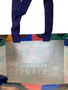Custom <b>Extra</b> <b>Large</b> Eco-Friendly Reusable Folding RPET Non-Woven Shopping <b>Tote</b> <b>Bag</b> PP Laminated with Custom Logo Gift - Product Image 5