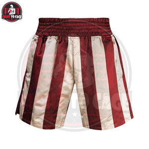 Créez vos propres shorts de boxe MMA, shorts de Muay Thai pour adultes, vêtements de boxe, shorts de combat respirants en polyester, équipement d'entraînement de boxe pour l'automne - Product Image 2