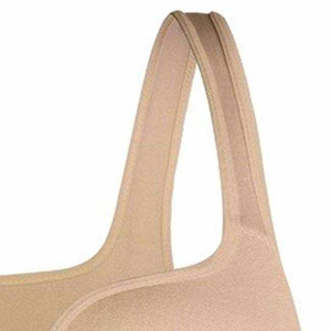 Soutien-gorge de sport sans coutures pour femme, col en V, dos nageur, maintien moyen, couleur unie, respirant et extensible, idéal pour le yoga, le fitness et l'entraînement - Product Image 2