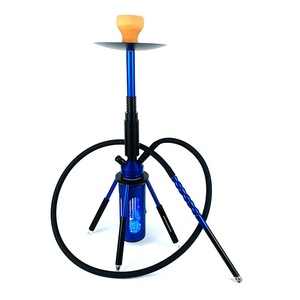 Ensemble de fumage de table en vente chaude, ensemble de chicha avec logo personnalisé, <span class=keywords><strong>bouteille</strong></span> de chicha avec lumière LED pour chicha - Product Image 3