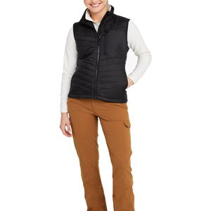 <b>Women's</b> Casual Puffer Vest Quilted Insulated <b>Sleeveless</b> <b>Jacket</b> with Modern Design for Autumn Winter Outdoor Activities - Product Image 3