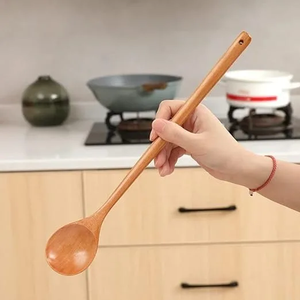 100% Eco-Friendly Acacia Wood Spoons <b>Small</b> Shovel Tea Spoon New Design FAIZA CRAFT FC-4231 Dishwasher Safe <b>Microwave</b> Oven Safe - Product Image 4