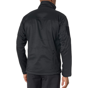 Chaqueta de Invierno Unisex con Capucha, Talla Grande, Tejido Softshell, Transpirable, Cierre Frontal con Cremallera, Diseño Sólido, Impermeable y Resistente al Viento, OEM/ODM - Product Image 4
