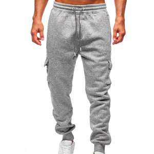 Men Heavyweight Casual High Waist Waterproof Windproof Breathable Quick Dry Winter Sweatpants Pleated Front <b>Drawstring</b> Closure - Product Image 1