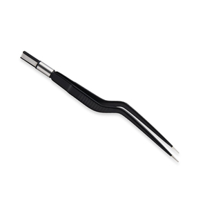 Premium Quality Bipolar Bayonet Forceps Black Color Coated Germany Stainless Steel Manual Tweezers Bipolar Coagulation Tool CE - Product Image 3