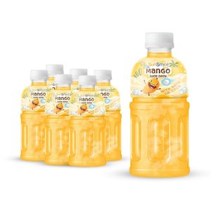 Échantillon Gratuit 325ml Jus de Fruits Sun Smile Nata De Coco avec Gelée Nata De Coco Orange OEM/ODM Fabricant Nawon 30 Brix 70% Pureté - Product Image 6
