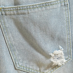 High Quality Women's Straight Casual Denim <b>Jeans</b> Shorts Breathable Eco-Friendly 100% Cotton Customizable Wholesale - Product Image 6