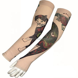 Oem Hot Sell Fashion Tattoo Arm Mouwen Best Verkopende Lange Honingraat Arm Mouw Oem Compressie Elleboog Brace Basketbal Elleboog Pad - Product Image 6