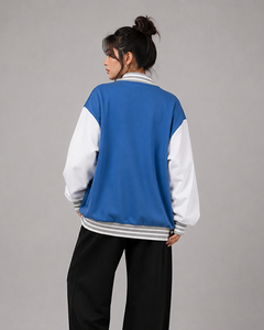 Veste universitaire personnalisée haut de gamme pour femme, brodée, style baseball, respirante, décontractée, streetwear, mode - Product Image 6