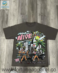 Camiseta personalizada de algodón con hielo para hombre, camiseta lisa en blanco con tinte de corbata, 210 gramos, servicio OEM, productos en oferta - Product Image 4