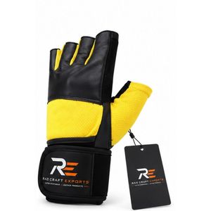 Guantes de Gimnasio Profesionales de Cuero PU, Medios Dedos, Cierre de Gancho y Bucle, Ajuste Cómodo, Agarre Fuerte, Protección Confiable de la Palma - Product Image 2