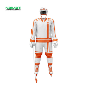 Professional Ice Hockey Uniform Set Custom Sublimated Jersey Pants <b>Socks</b> Breathable Team Wear Training Gear - Product Image 1