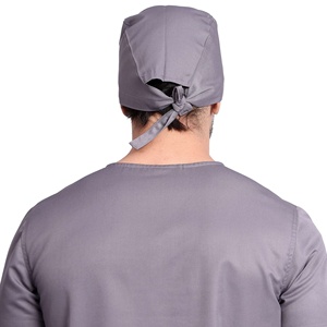 2026 Premium Solid Color Woven Unisex Medical <b>Scrub</b> <b>Caps</b> Lightweight Adjustable Cotton Comfort for Doctors Nurses Hospital Staff - Product Image 4