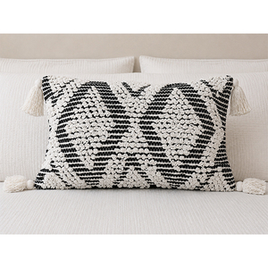 100% Cotton Woven Decorative Cushion <b>Cover</b> Handmade Textured Rope Embroidery <b>Throw</b> Pillow <b>Cover</b> for <b>Sofa</b>, Bed & Home Decor - Product Image 2