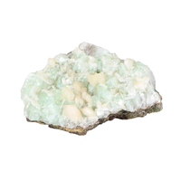 Cristal Natural Transparente Brillante de Apofilita Verde Tallado con Láser, Piedra de Sanación, Coleccionable, Tendencia de Moda, Arte