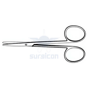 Tijeras Metzenbaum de 11.5 cm / 4-1/2 pulgadas, Rectas/Curvas, de Acero Inoxidable, Instrumento Quirúrgico Médico para Operaciones - Product Image 4