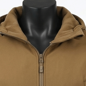 Vestes softshell coupe-vent sur mesure pour hommes, unisexes, impression par sublimation, matière imperméable, fermeture éclair - Product Image 4